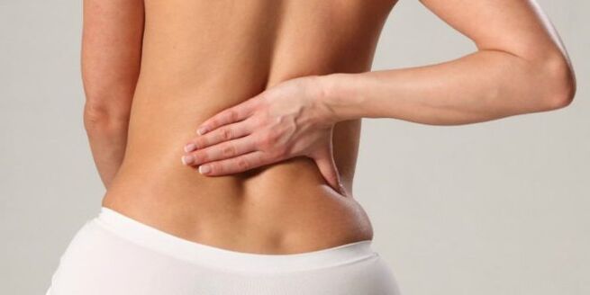 Lower back pain from hip osteoarthritis