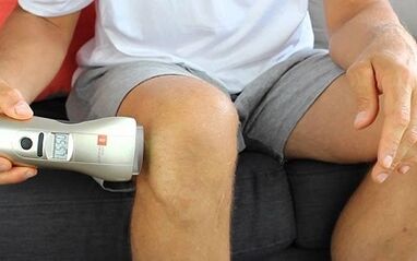 Physiotherapy of the arthrosis of the knee joint