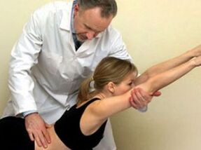 Manual therapy for osteochondrosis