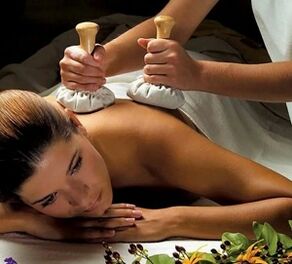 Massage for osteochondrosis