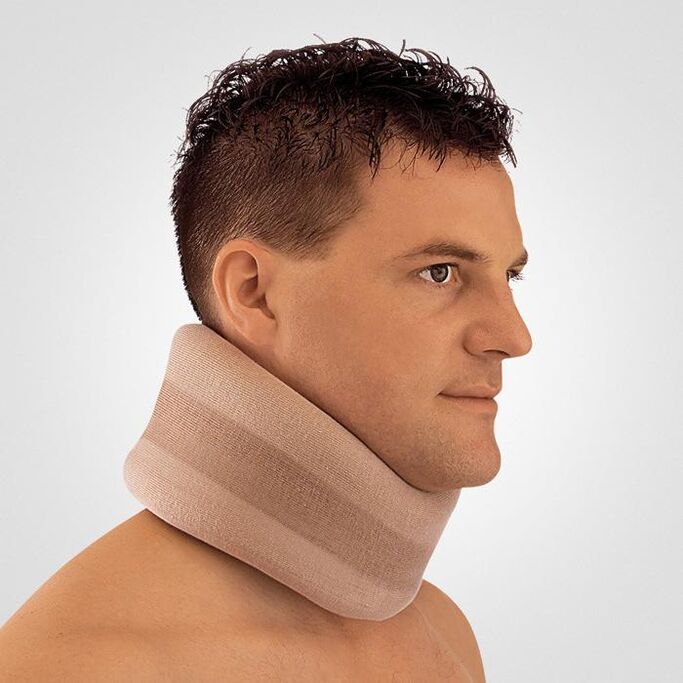 Corset for cervical osteochondrosis