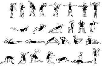 Physiotherapy for thoracic osteochondrosis